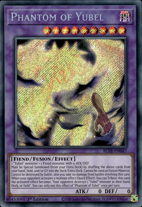 Phantom of Yubel - BLTR-EN047 - Secret Rare 