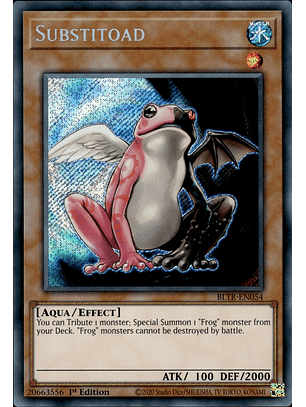 Substitoad - BLTR-EN054 - Secret Rare