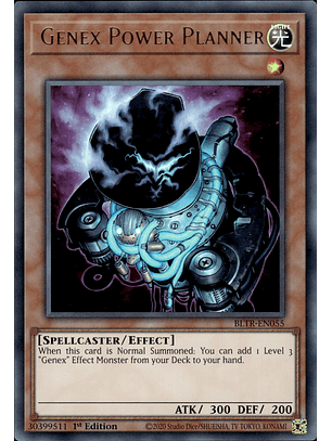 Genex Power Planner - BLTR-EN055 - Ultra Rare