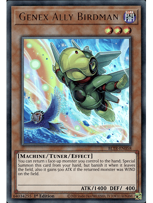 Genex Ally Birdman (Alternate Art) - BLTR-EN058 - Ultra Rare