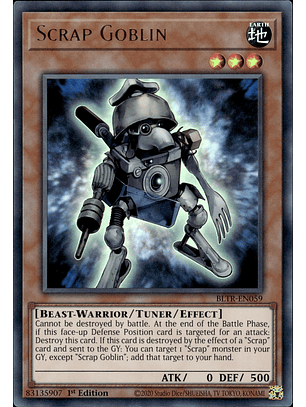 Scrap Goblin - BLTR-EN059 - Ultra Rare