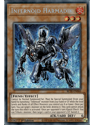 Infernoid Harmadik - BLTR-EN060 - Secret Rare