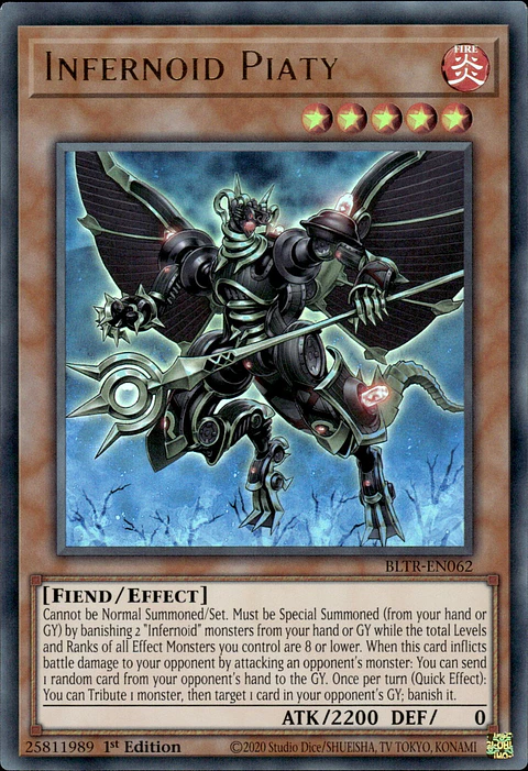 Infernoid Piaty - BLTR-EN062 - Ultra Rare