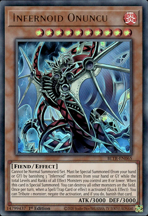 Infernoid Onuncu - BLTR-EN065 - Ultra Rare