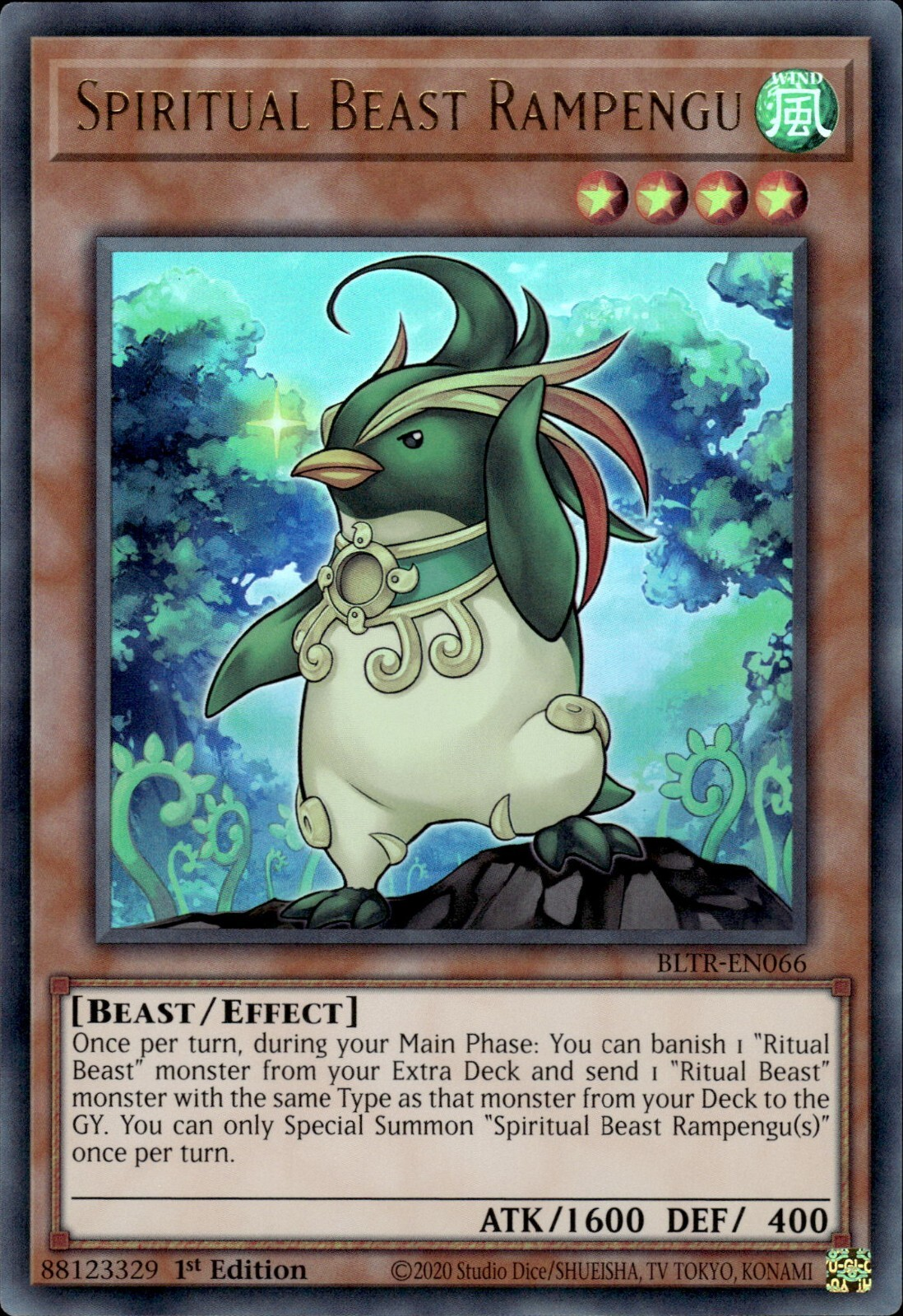 Spiritual Beast Rampengu - BLTR-EN066 - Ultra Rare 1
