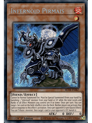 Infernoid Pirmais - BLTR-EN067 - Secret Rare