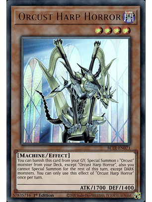 Orcust Harp Horror - BLTR-EN071 - Ultra Rare