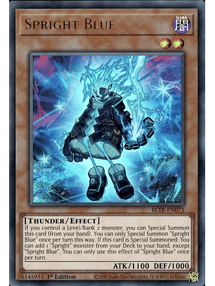 Spright Blue - BLTR-EN075 - Ultra Rare (daño en impresion)