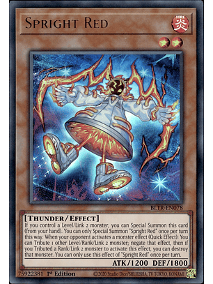 Spright Red - BLTR-EN078 - Ultra Rare