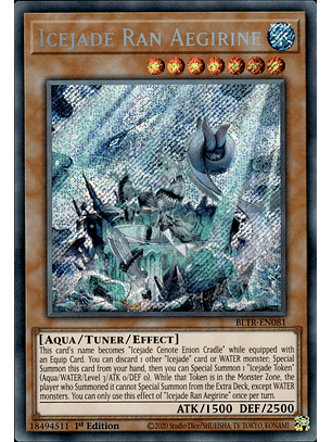Icejade Ran Aegirine - BLTR-EN081 - Secret Rare