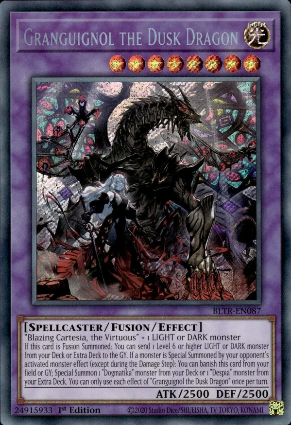 Granguignol the Dusk Dragon - BLTR-EN087 - Secret Rare 1
