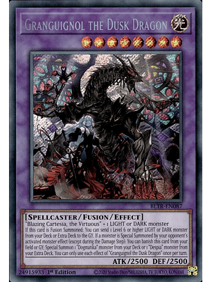 Granguignol the Dusk Dragon - BLTR-EN087 - Secret Rare