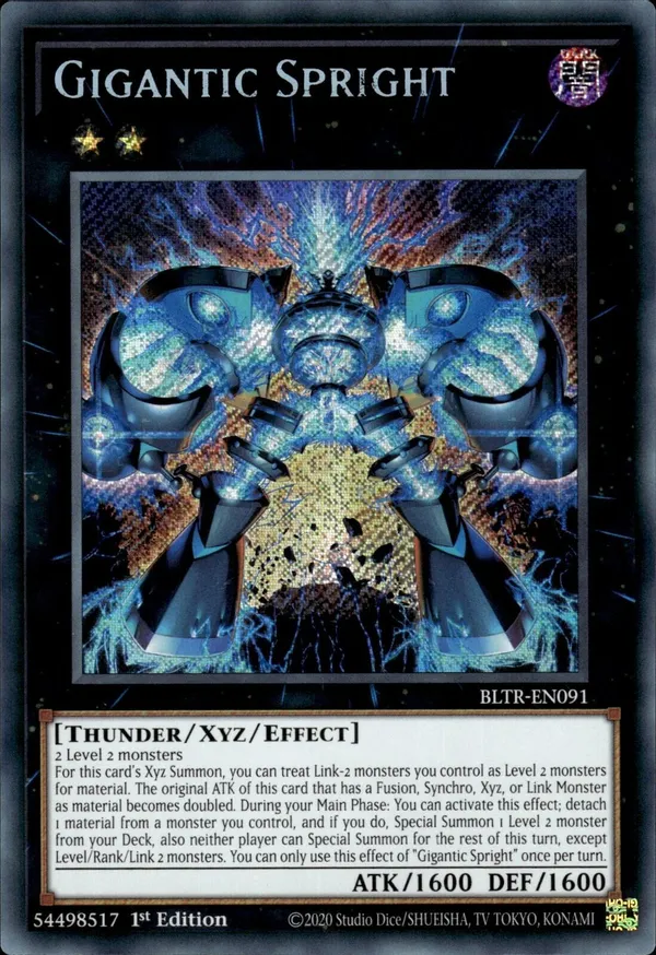 Gigantic Spright - BLTR-EN091 - Secret Rare  1