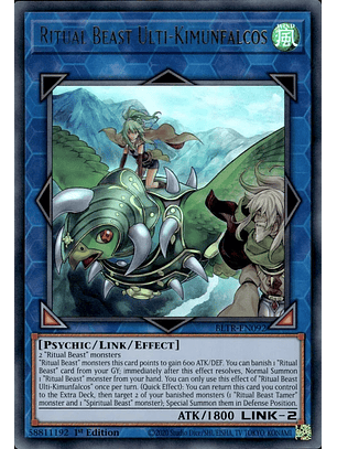 Ritual Beast Ulti-Kimunfalcos - BLTR-EN092 - Ultra Rare