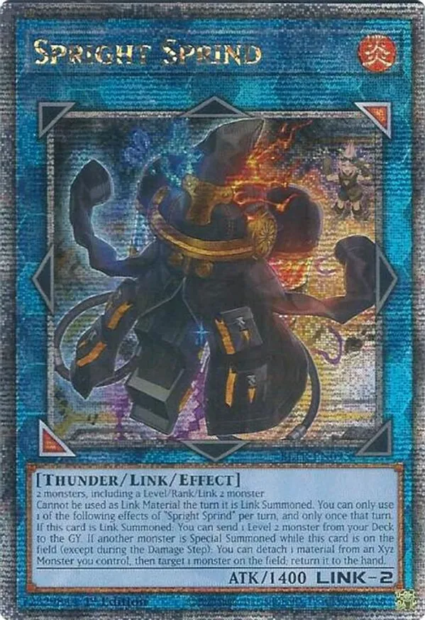 Spright Sprind - BLTR-EN095 - Quarter Century Secret Rare 1