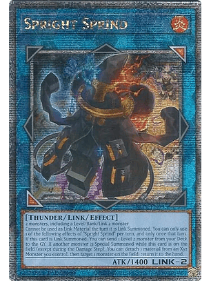 Spright Sprind - BLTR-EN095 - Quarter Century Secret Rare
