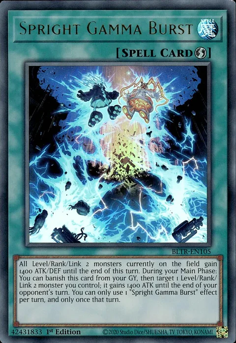 Spright Gamma Burst - BLTR-EN105 - Ultra Rare 