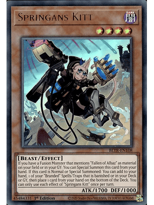 Springans Kitt - BLTR-EN108 - Ultra Rare