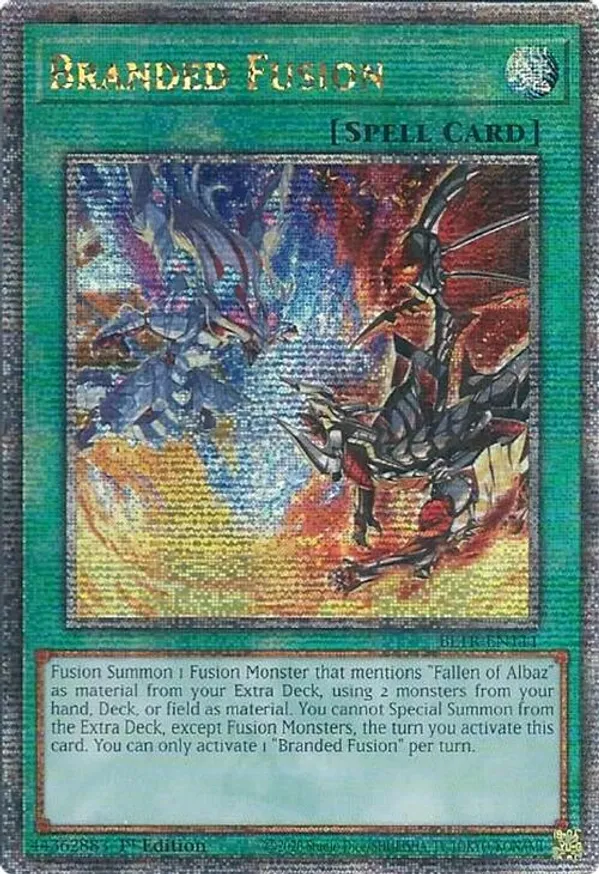 Branded Fusion - BLTR-EN111 - Quarter Century Secret Rare 1