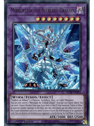 Mirrorjade the Iceblade Dragon - BLTR-EN114 - Ultra Rare