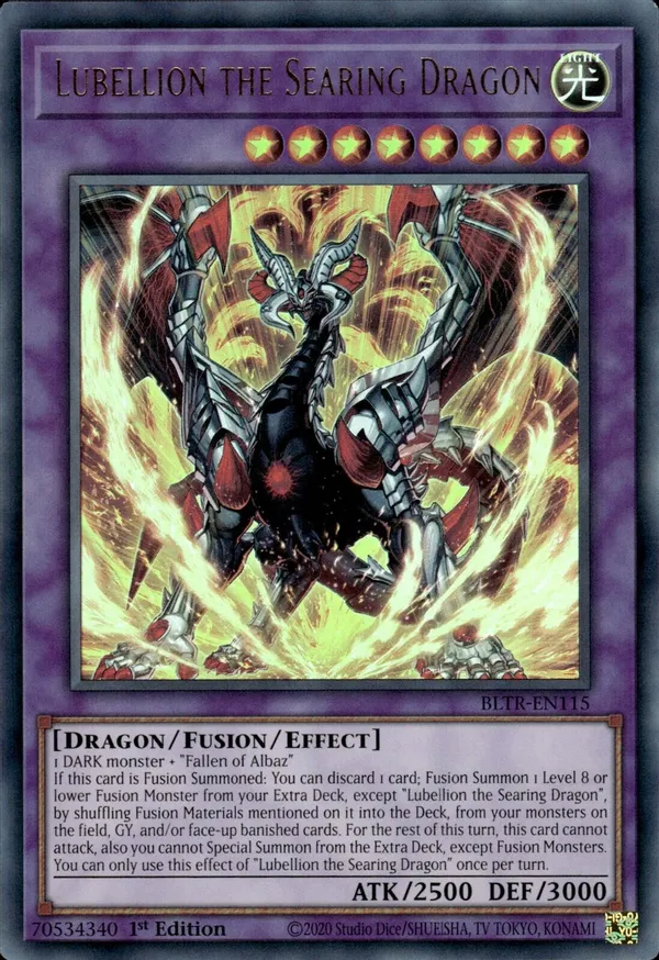 Lubellion the Searing Dragon - BLTR-EN115 - Ultra Rare  1