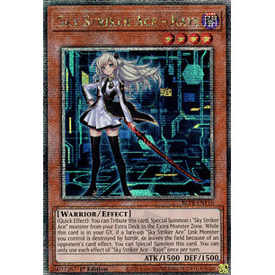 Sky Striker Ace - Raye (Alternate Art) - BLTR-EN116 - Quarter Century Secret Rare