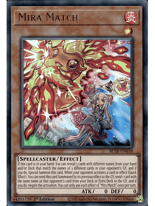 Mira Match - BLTR-EN038 - Ultra Rare