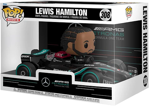 Funko Pop! Ride Super Deluxe: Formula 1 - Lewis Hamilton