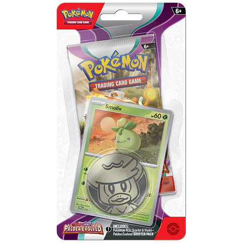 Scarlet & Violet: Paldea Evolved - Single Pack Blister (Smoliv)