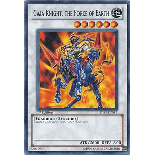 Gaia Knight, the Force of Earth - 5DS3-EN041 - Common