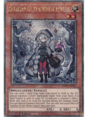 Astellar of the White Forest - INFO-EN013 - Quarter Century Secret Rare