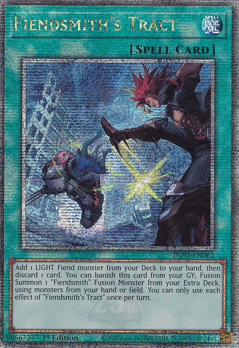 Fiendsmith's Tract - INFO-EN061 - Quarter Century Secret Rare