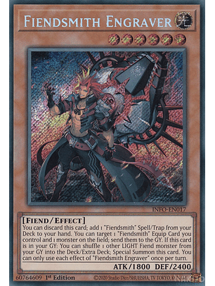 Fiendsmith Engraver - INFO-EN017 - Secret Rare