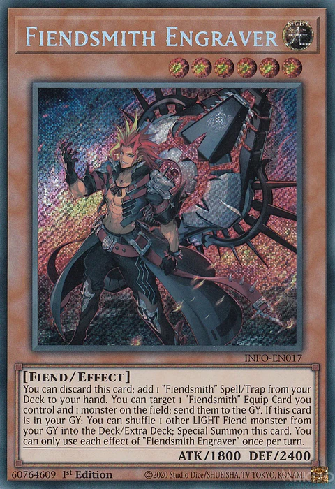 Fiendsmith Engraver - INFO-EN017 - Secret Rare