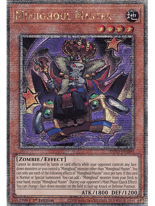 Mimighoul Master - INFO-EN090 - Quarter Century Secret Rare
