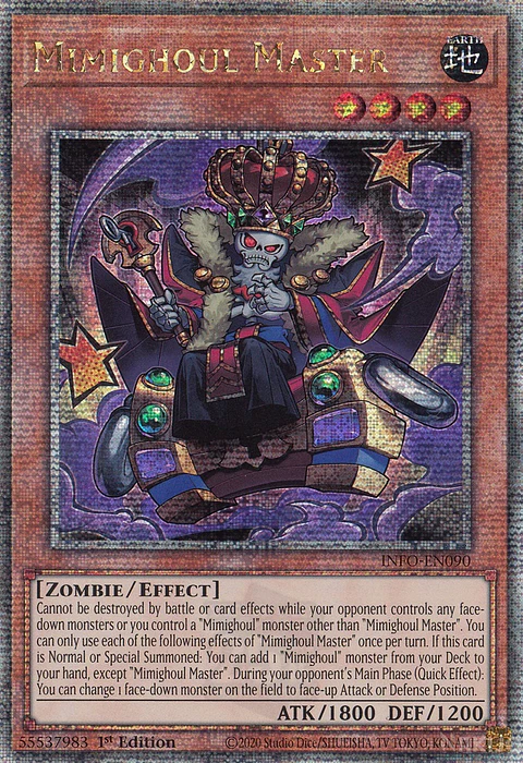 Mimighoul Master - INFO-EN090 - Quarter Century Secret Rare