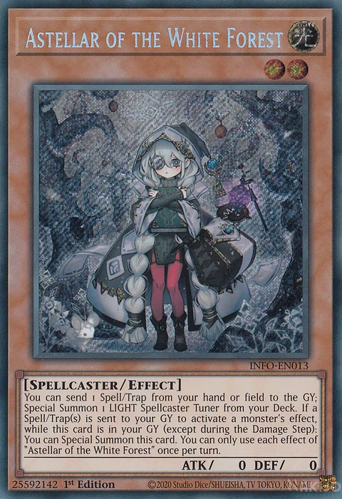 Astellar of the White Forest - INFO-EN013 - Secret Rare