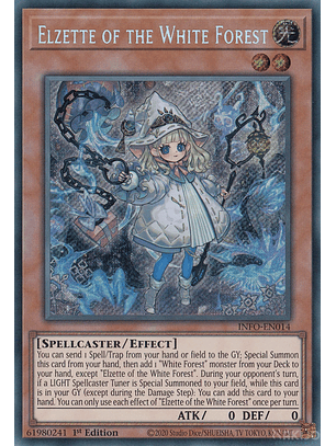 Elzette of the White Forest - INFO-EN014 - Secret Rare