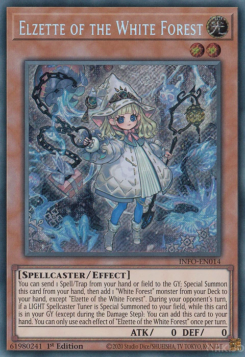 Elzette of the White Forest - INFO-EN014 - Secret Rare