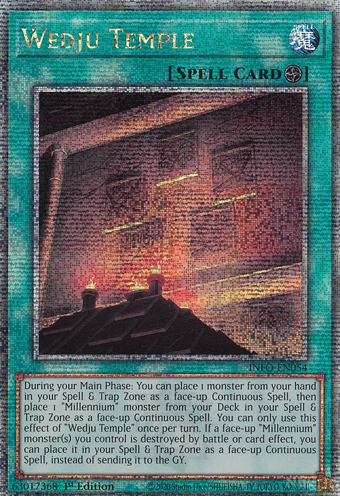 Wedju Temple - INFO-EN054 - Quarter Century Secret Rare