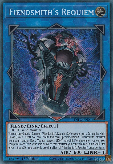 Fiendsmith's Requiem - INFO-EN046 - Secret Rare