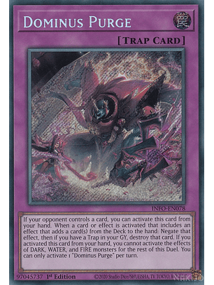 Dominus Purge - INFO-EN078 - Secret Rare