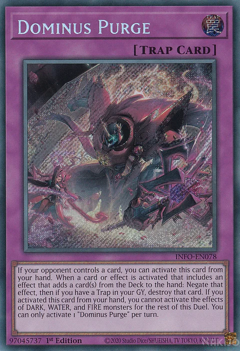Dominus Purge - INFO-EN078 - Secret Rare