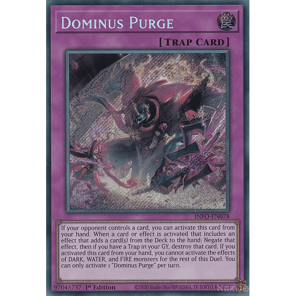 Dominus Purge - INFO-EN078 - Secret Rare