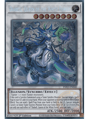 Diabell, Queen of the White Forest - INFO-EN040 - Secret Rare