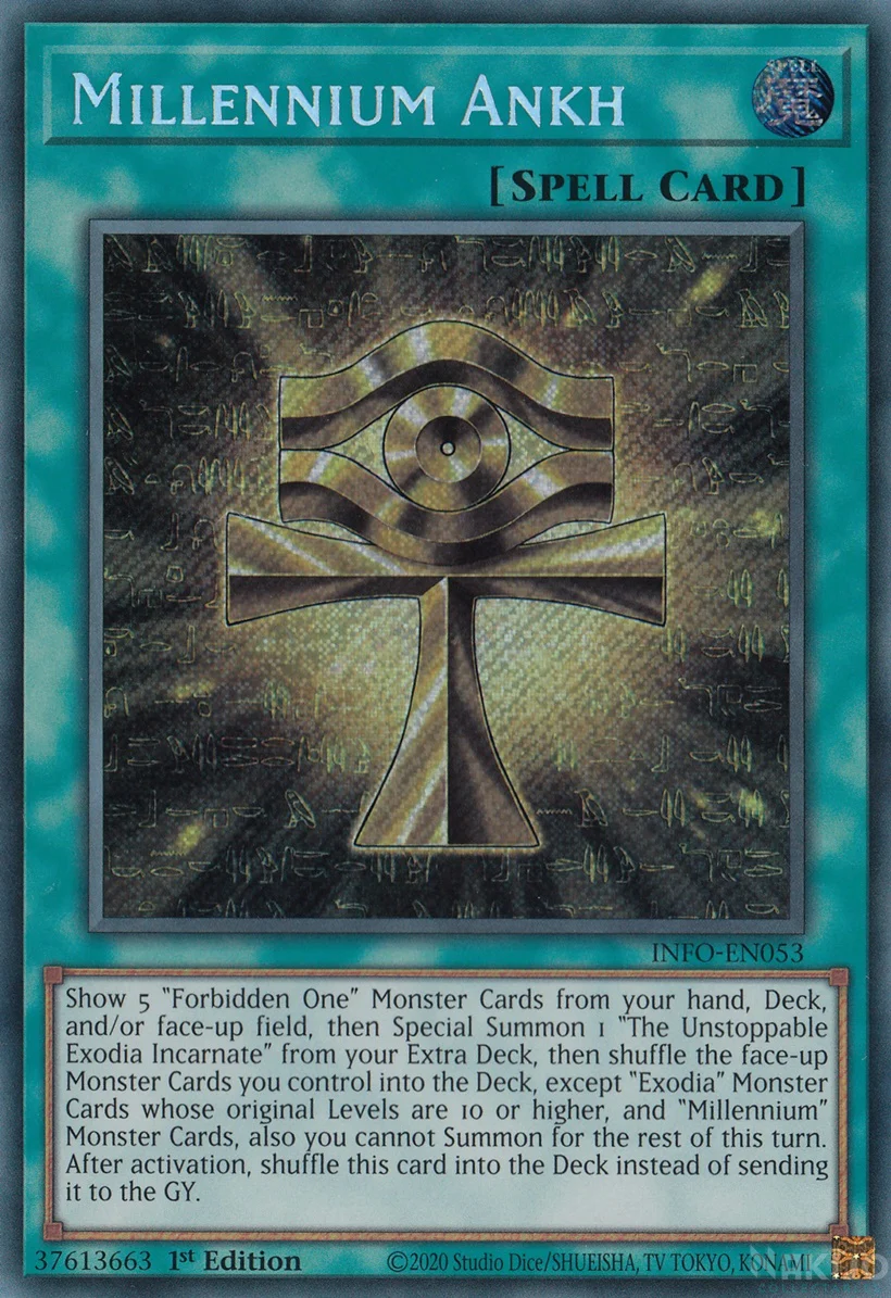 Millennium Ankh - INFO-EN053 - Secret Rare 1