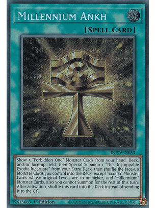 Millennium Ankh - INFO-EN053 - Secret Rare