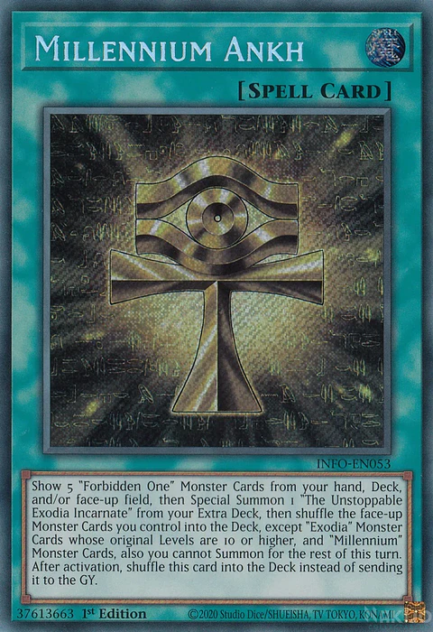 Millennium Ankh - INFO-EN053 - Secret Rare