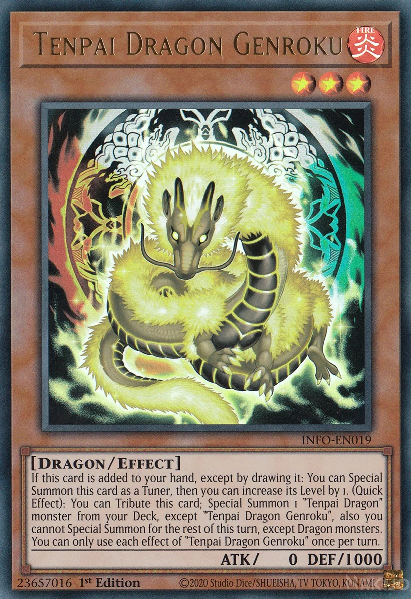 Tenpai Dragon Genroku - INFO-EN019 - Ultra Rare 1