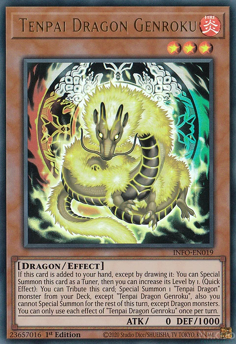 Tenpai Dragon Genroku - INFO-EN019 - Ultra Rare
